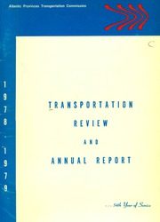 Atlantic Provinces Transportation Commission 1979 cover