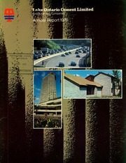 Lake Ontario Cement Limited 1976 cover