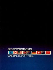 Electrohome Limited 1984 cover