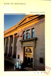 Bank of Montreal 1987 cover