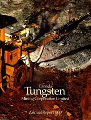 Canada Tungsten Mining Corporation Limited 1980 cover