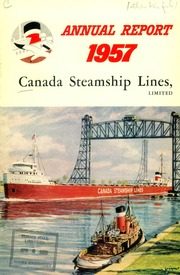 Canada Steamship Lines, Limited 1957 cover