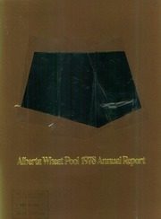 Alberta Wheat Pool 1978 cover