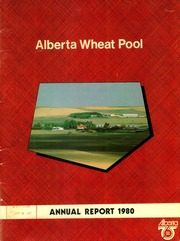 Alberta Wheat Pool 1980 cover