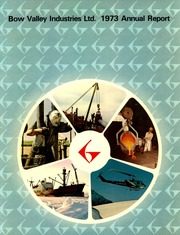Bow Valley Industries Limited 1973 cover