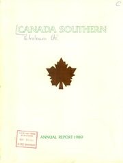 Canada Southern Petroleum Ltd. Interim Report. 1989-6-30 1989 cover