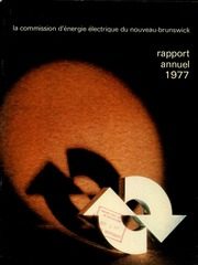 New Brunswick Electric Power Commission 1977 cover