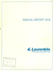 Laurentide Financial Corporation Limited 1978 cover