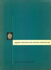 Central Mortgage and Housing Corporation 1957 cover