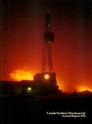 Canada Southern Petroleum Ltd 1976 cover
