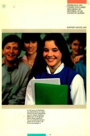 Fédération des caisses populaires Desjardins de Montréal et de l'Ouest-du-Québec 1985 cover