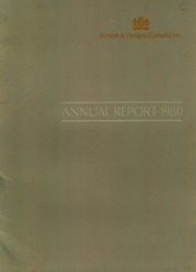 Benson and Hedges (Canada) Inc 1980 cover