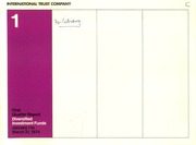 International Trust Company. Interim Report. 1974-3-31 1974 cover