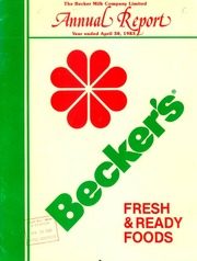 Becker Milk Company Ltd 1983 cover