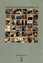 Canadian Foundation Company Ltd 1982 cover