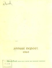 Howard Smith Paper Mills Limited 1960 cover