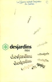Caisse centrale Desjardins. Financials. 1983-12-31 1983 cover