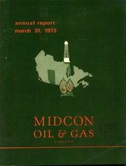 Midcon Oil & Gas Limited 1973 cover