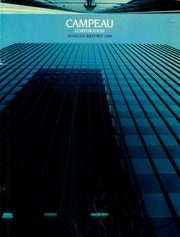 Campeau Corporation 1981 cover