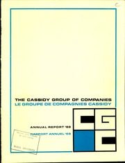 Cassidy Group of Companies 1969 cover