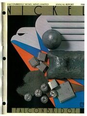 Falconbridge Nickel Mines Limited 1980 cover