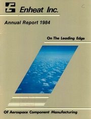 Enheat Inc 1984 cover