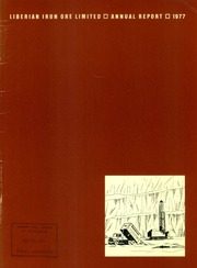 Liberian Iron Ore Limited 1977 cover