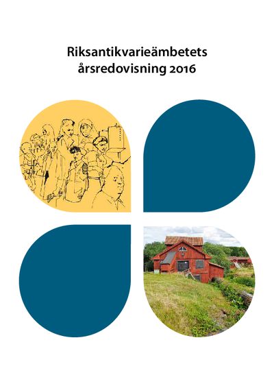 Riksantikvarieämbetet (Swedish National Heritage Board) 2016 cover