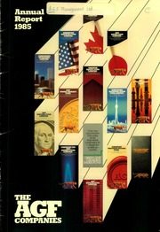 AGF Management Ltd 1985 cover