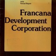Francana Development Corporation Limited 1975 cover