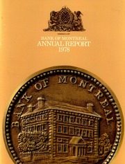 Bank of Montreal 1978 cover