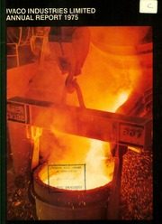 Ivaco Industries Limited 1975 cover