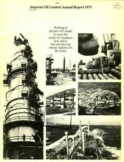 Imperial Oil Ltd 1975 cover