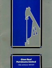 Giant Reef Petroleums Limited 1983 cover