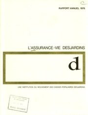 Assurance-Vie Desjardins Inc 1976 cover