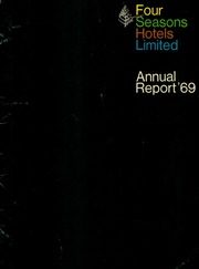 Four Seasons Hotels Inc 1969 cover