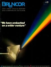 Bruncor Inc 1985 cover