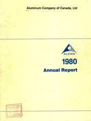 Aluminum Company of Canada, Limited 1980 cover