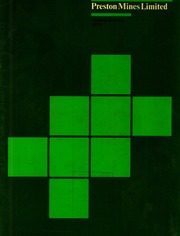Preston Mines Limited 1979 cover