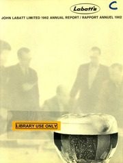 John Labatt Limited 1962 cover