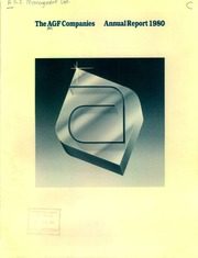 AGF Management Ltd 1980 cover