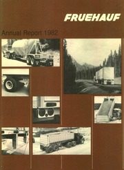 Fruehauf Canada Inc 1982 cover