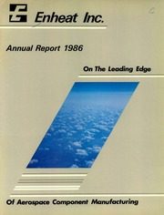 Enheat Inc 1986 cover
