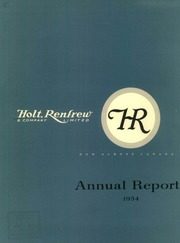 Holt, Renfrew & Company Limited 1955 cover