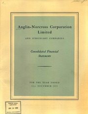 Anglin-Norcross Corp. Ltd 1955 cover