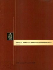 Central Mortgage and Housing Corporation 1958 cover