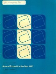 AGF Management Ltd 1977 cover