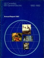 Canadian General Electric Company Limited 1981 cover