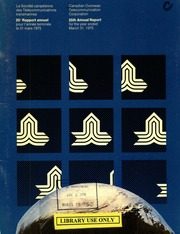 Canadian Overseas Telecommunication Corp 1975 cover