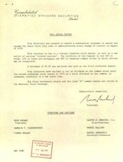 Consolidated Diversified Standard Securities Limited 1979 cover